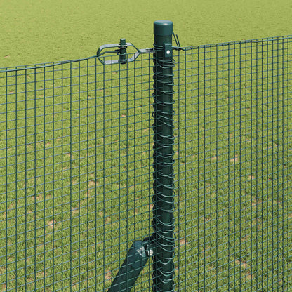 vidaXL Zaunpfosten Grün 10 x 1,6 m (12 x 12 mm Maschenweite)