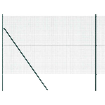 vidaXL Zaunpfosten Grün 10 x 1,6 m (12 x 12 mm Maschenweite)