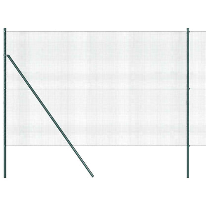 vidaXL Zaunpfosten Grün 10 x 1,6 m (12 x 12 mm Maschenweite)