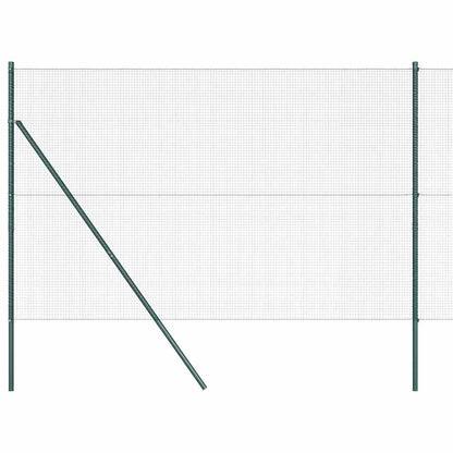 vidaXL Zaunpfosten Grün 10 x 1,6 m (16 x 16 mm Maschenweite)