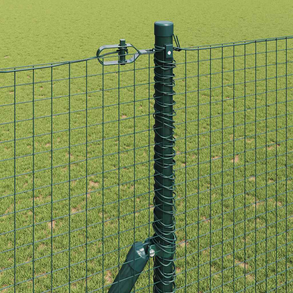 vidaXL Zaunpfosten Grün 10 x 1,6 m (25 x 25 mm Maschenweite)