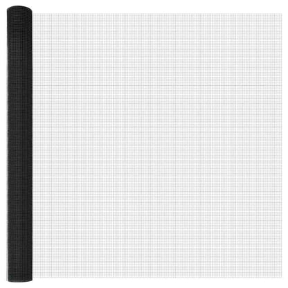 Zaunpfosten Grau 10 x 1,6 m (16 x 16 mm Maschenweite)