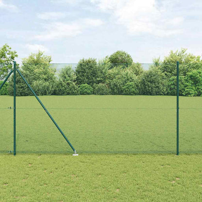 vidaXL Zaunpfosten Grün 10 x 1,6 m (12 x 12 mm Maschenweite)