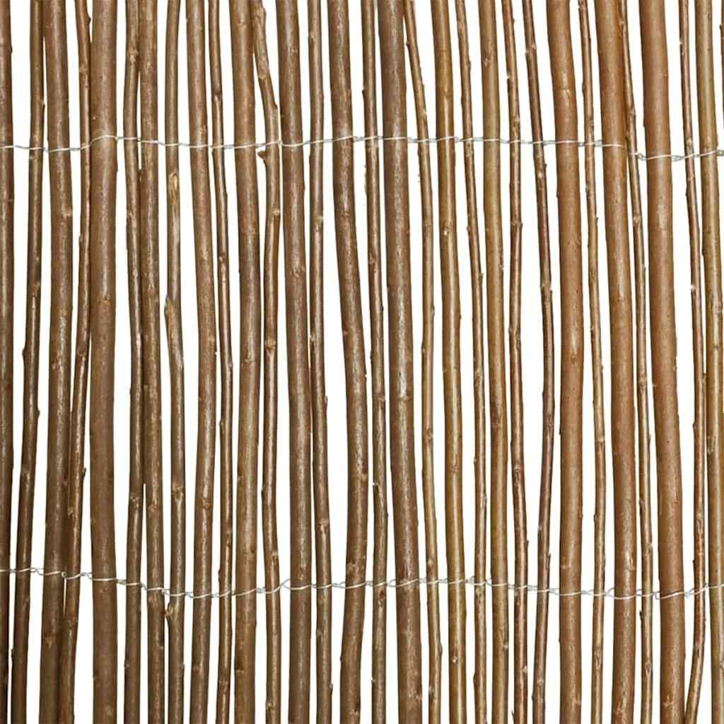 vidaXL Weidenzaun Natur 140 x 300 cm Weide