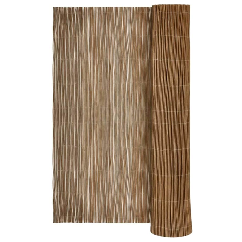 vidaXL Weidenzaun Natur 170 x 300 cm Weide