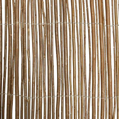 vidaXL Weidenzaun Braun 150 x 500 cm