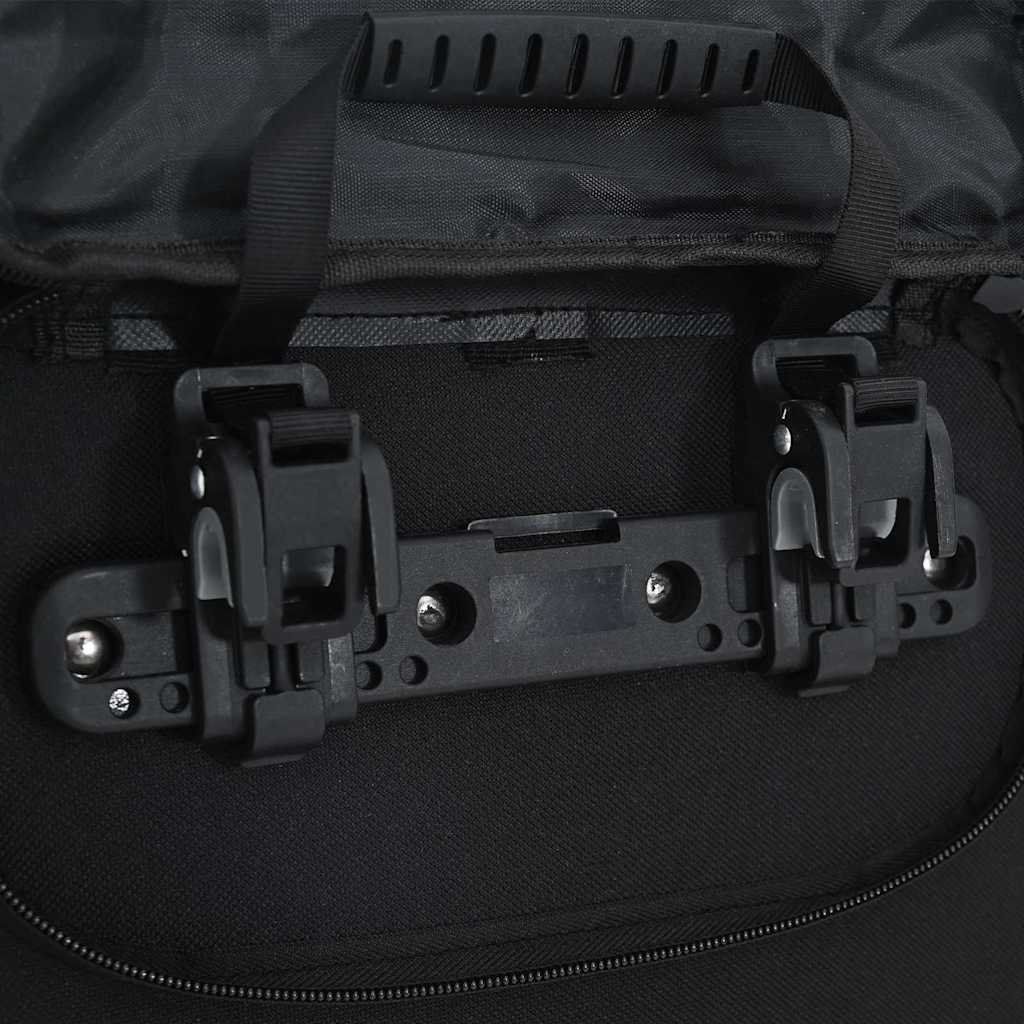 Fahrradtasche Schwarz 31 x 13 x 58 cm Polyester