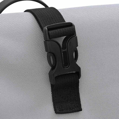 Fahrradtasche Grau 34 x 16 x 59 cm Polyester