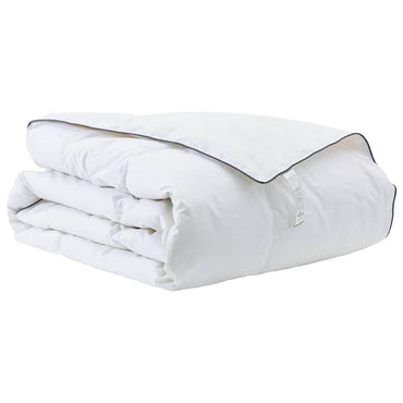 vidaXL Couette d'hiver blanche 155 x 200 cm Plumes