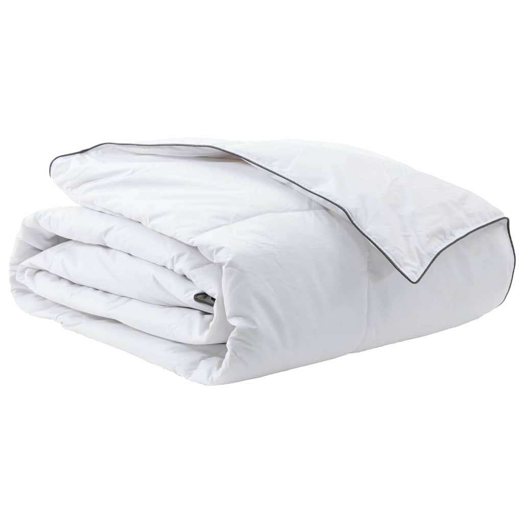 vidaXL Couette d'hiver blanche 200 x 240 cm Plumes
