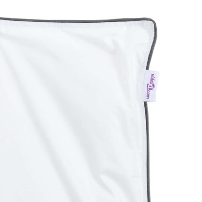 vidaXL Couette d'hiver blanche 140 x 220 cm Plumes