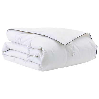 vidaXL Couette d'hiver blanche 140 x 220 cm Plumes