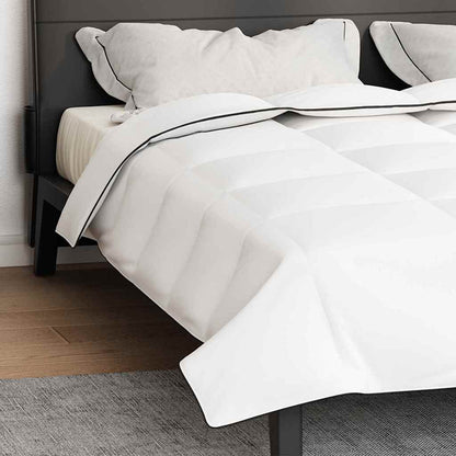 vidaXL Couette d'hiver blanche 260 x 220 cm Plumes
