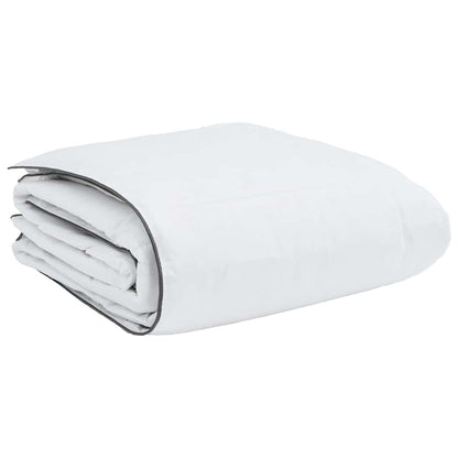 vidaXL Winterbettdecke Weiß 240 x 260 cm Feder