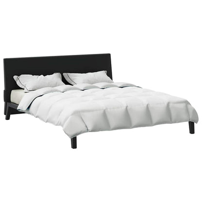 vidaXL Bettdecke Weiß 200 x 200 cm Feder