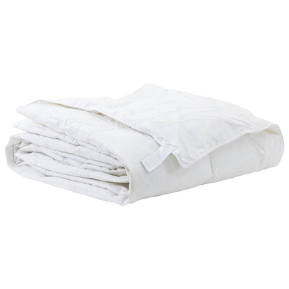 Bettdecke Weiß 260 x 220 cm Feder