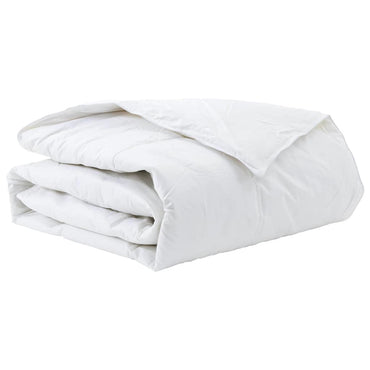vidaXL Winterbettdecke Weiß 140 x 200 cm Feder