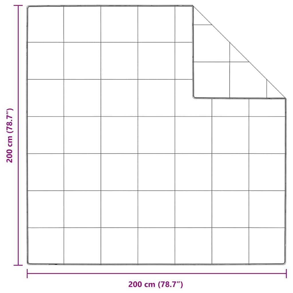 Winterbettdecke Weiß 200 x 200 cm Feder