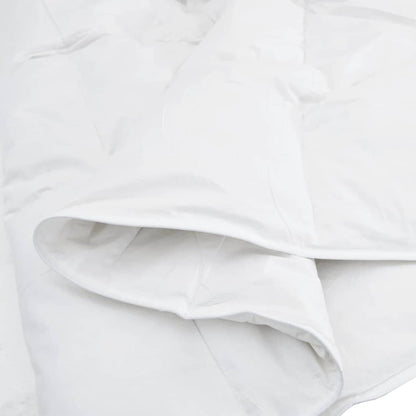 vidaXL Winterbettdecke Weiß 240 x 200 cm Feder