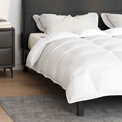 vidaXL Winterbettdecke Weiß 260 x 220 cm Feder