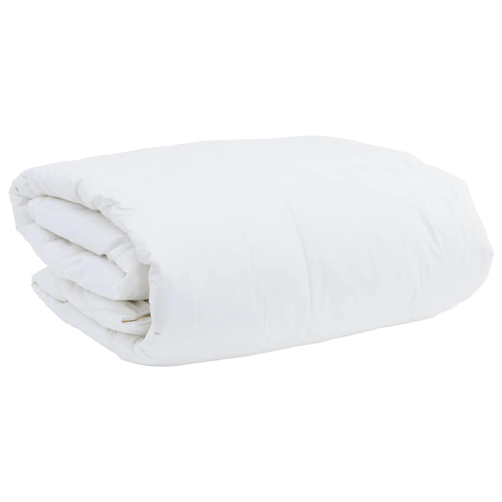 vidaXL Winterbettdecke Weiß 260 x 220 cm Feder