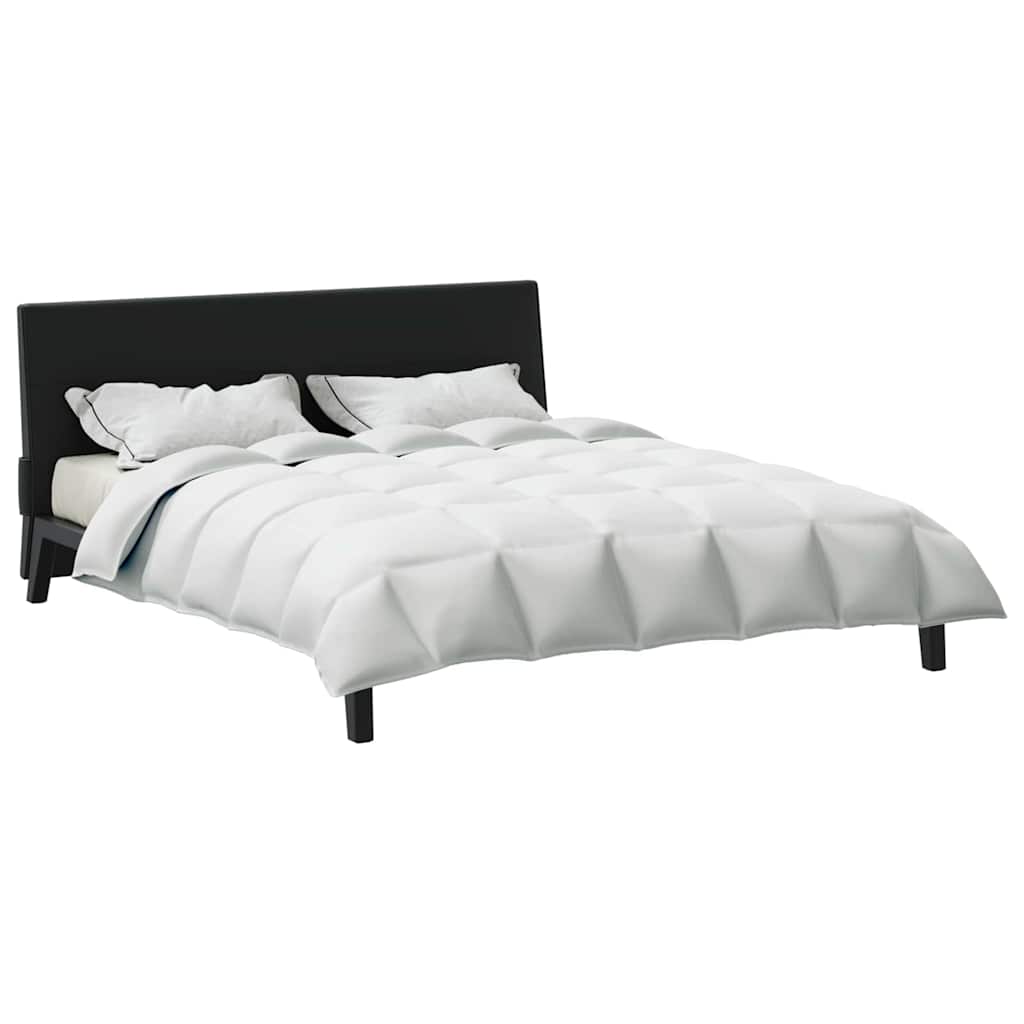 vidaXL Winterbettdecke Weiß 240 x 260 cm Feder