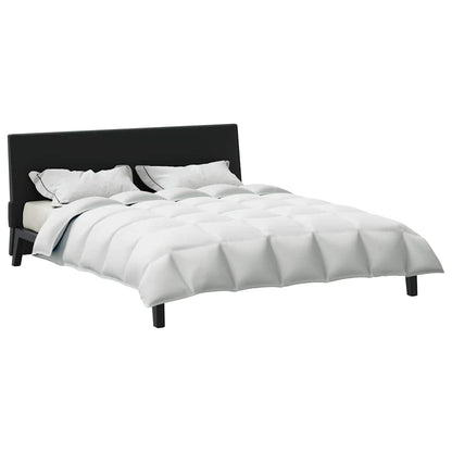 vidaXL Winterbettdecke Weiß 240 x 260 cm Feder