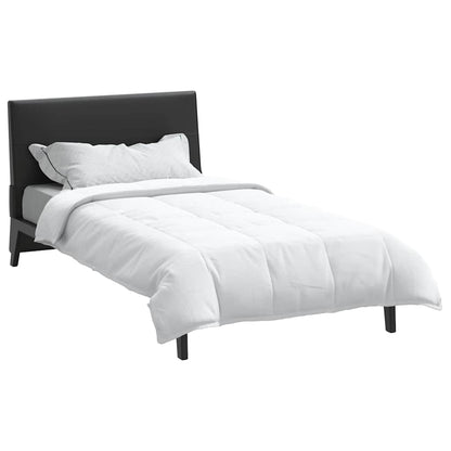vidaXL 2-in-1 Bettdecke Weiß 135 x 200 cm Feder