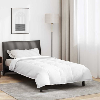 vidaXL 2-in-1 Bettdecke Weiß 155 x 200 cm Feder