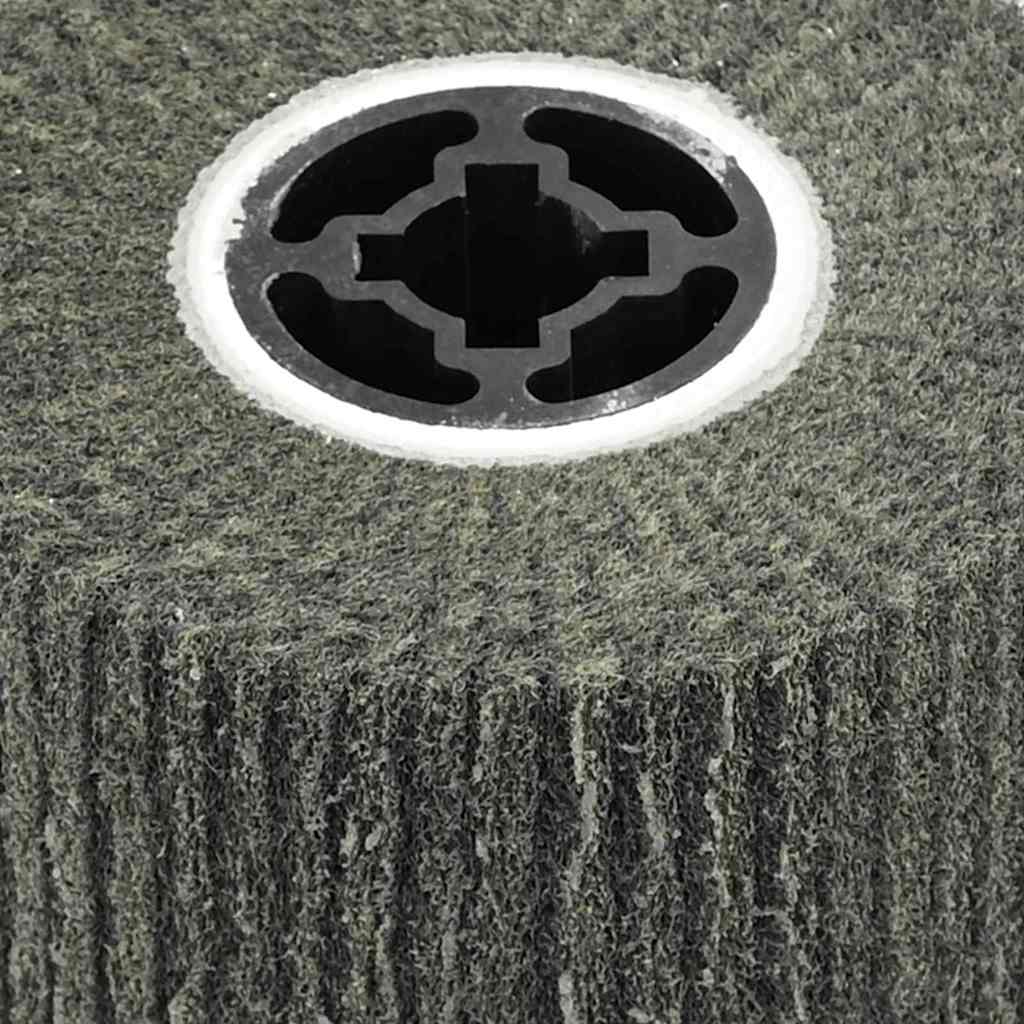 Schleifrollen 3 pcs Schwarz 12 x 12 x 10 cm Synthetische Faser