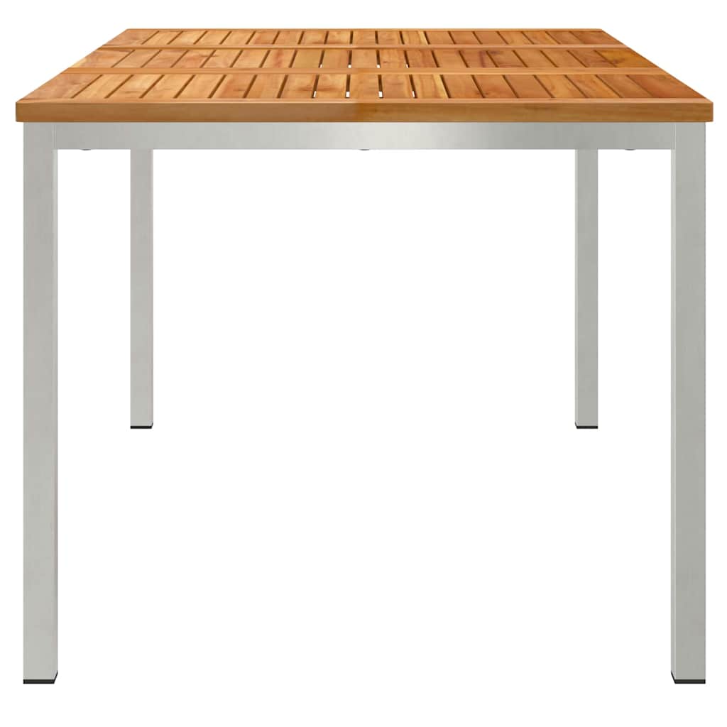 vidaXL Esstisch Braun 150 x 90 x 75 cm Massivholz Teak