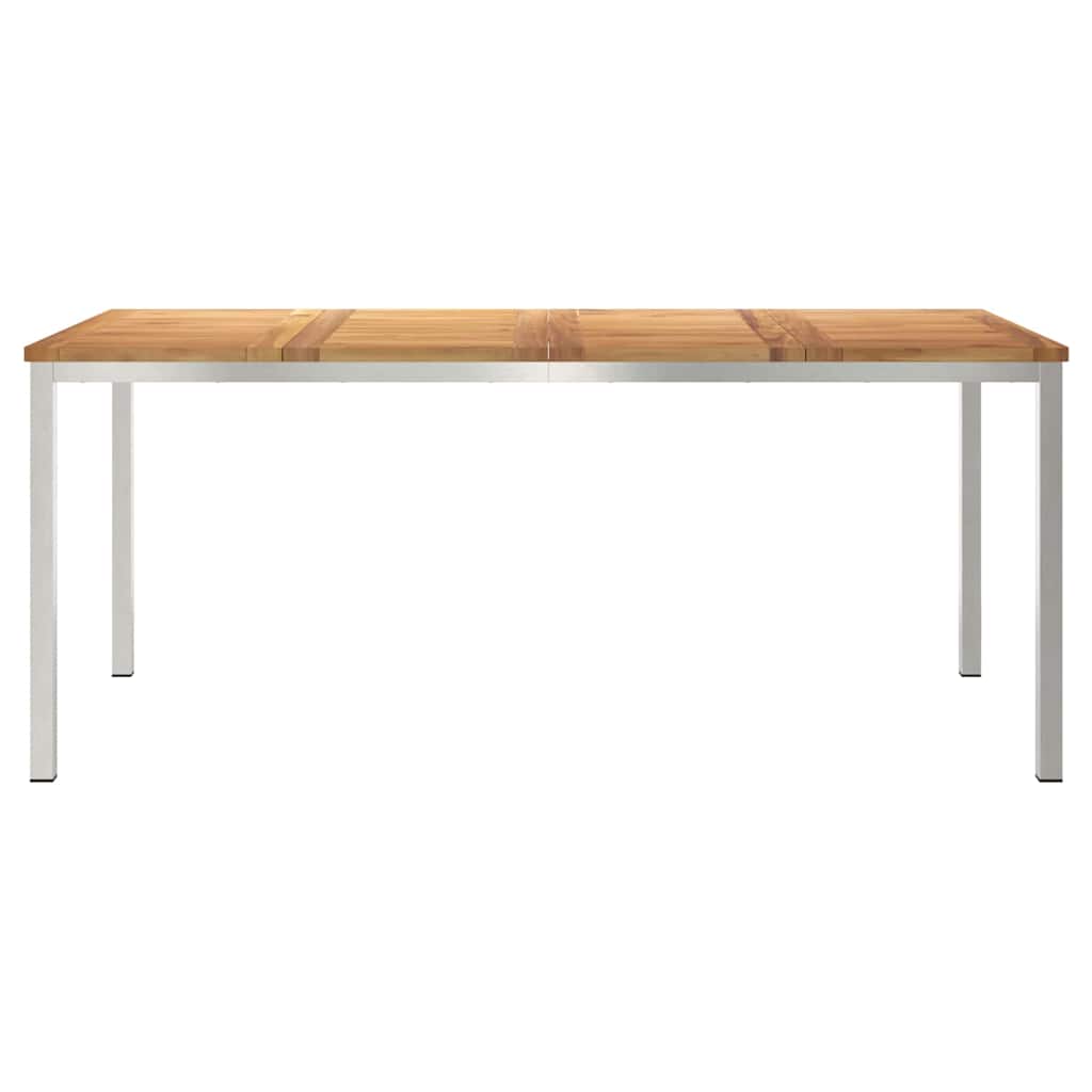 vidaXL Esstisch Braun 180 x 90 x 75 cm Massivholz Teak