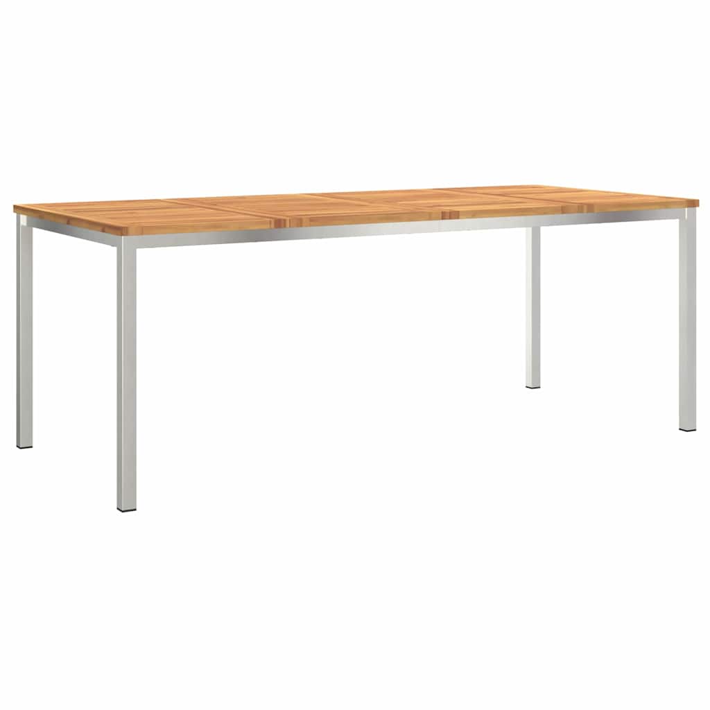 Esstisch Braun 200 x 90 x 75 cm Massivholz Akazie