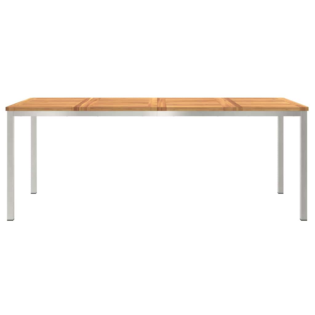 Esstisch Braun 200 x 90 x 75 cm Massivholz Akazie