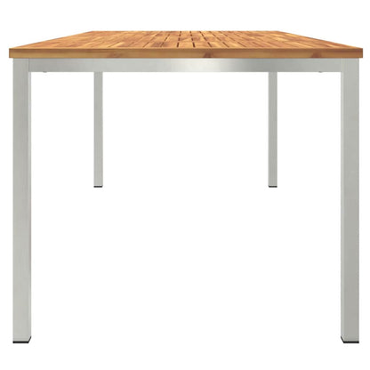 Esstisch Braun 200 x 90 x 75 cm Massivholz Akazie
