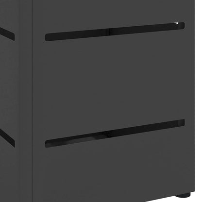 Sonnenschirmhalter Schwarz 15,5 x 15,5 x 49 cm Metall