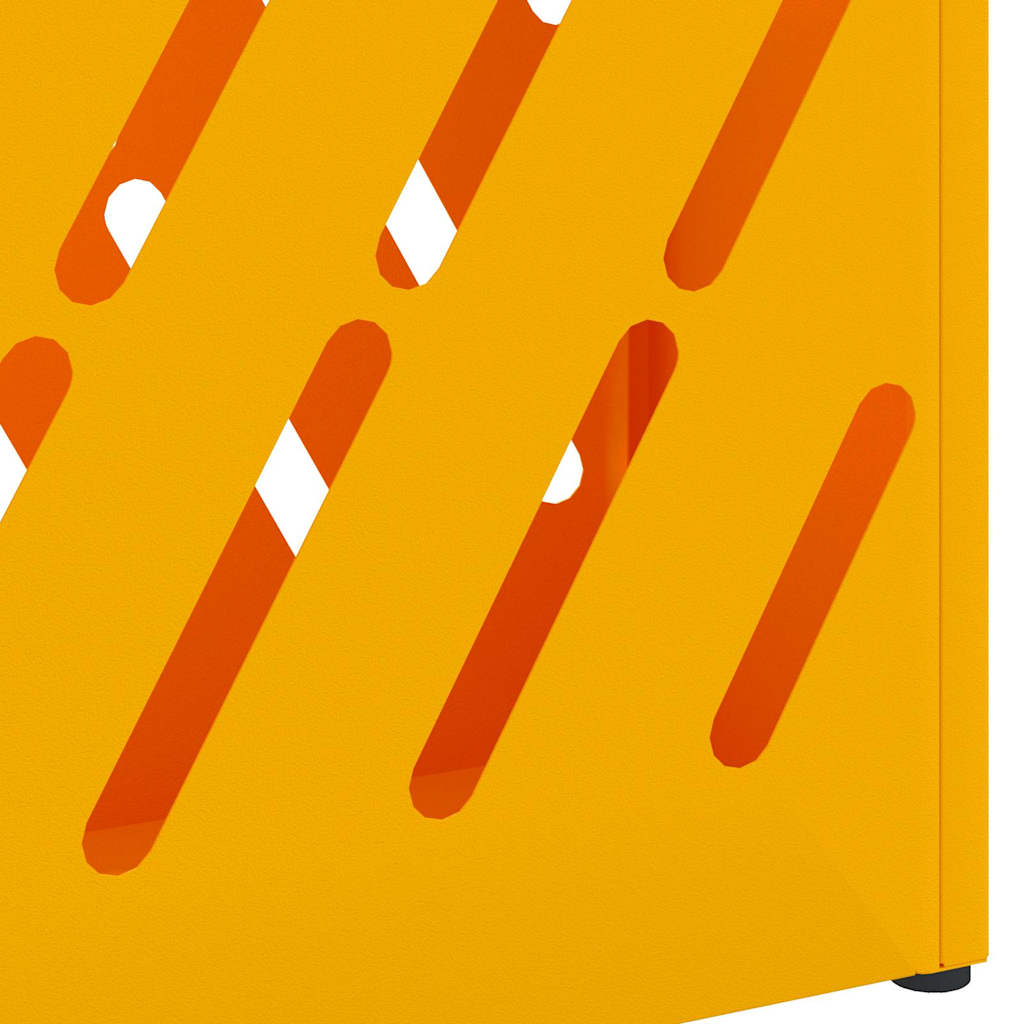 Sonnenschirmhalter Senfgelb 28 x 12 x 41 cm Stahl