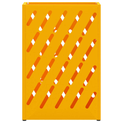 Sonnenschirmhalter Senfgelb 28 x 12 x 41 cm Stahl