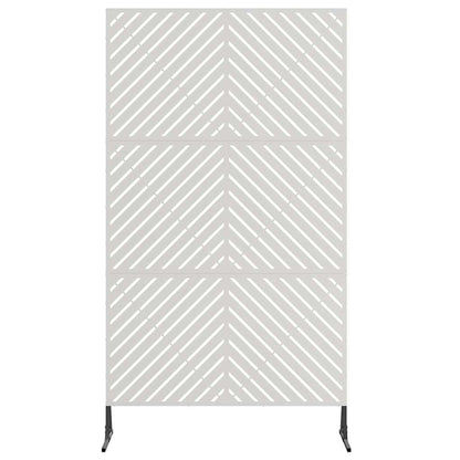 vidaXL Sichtschutz Grau 100 x 50 x 180 cm Stahl