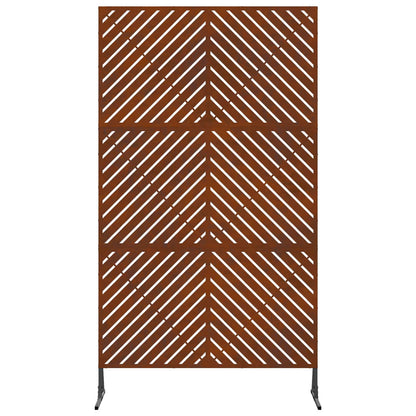 vidaXL Sichtschutz Grau 100 x 50 x 180 cm Stahl