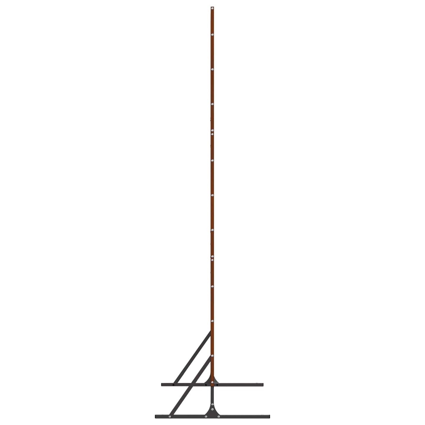 vidaXL Sichtschutz Grau 100 x 50 x 180 cm Stahl