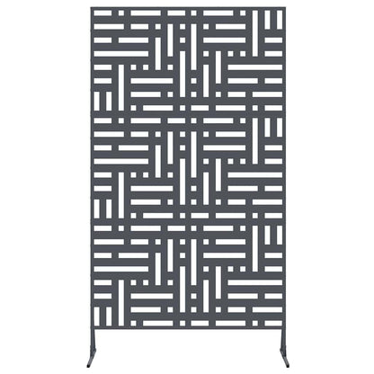 vidaXL Sichtschutz Anthrazit 100 x 50 x 180 cm Stahl