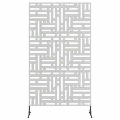 vidaXL Sichtschutz Grau 100 x 50 x 180 cm Stahl