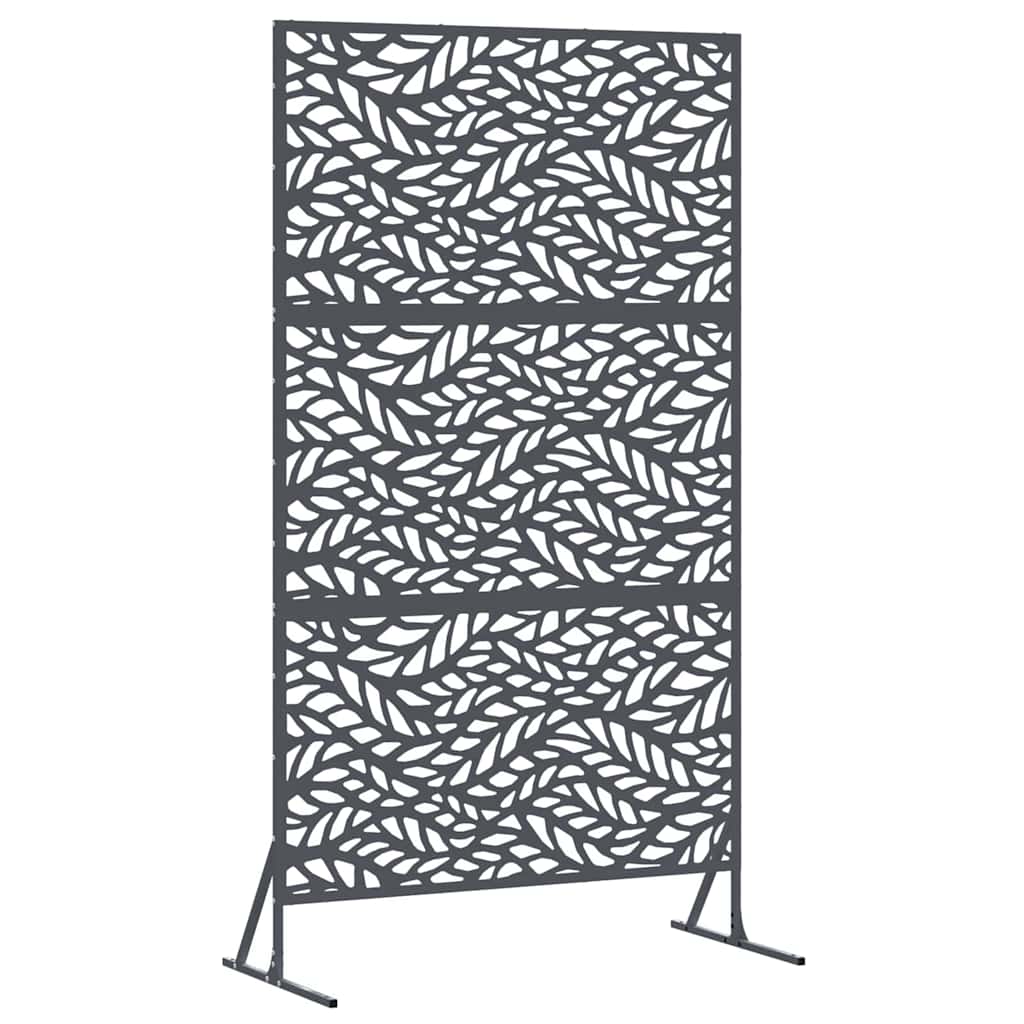 vidaXL Sichtschutz Anthrazit 100 x 50 x 180 cm Stahl