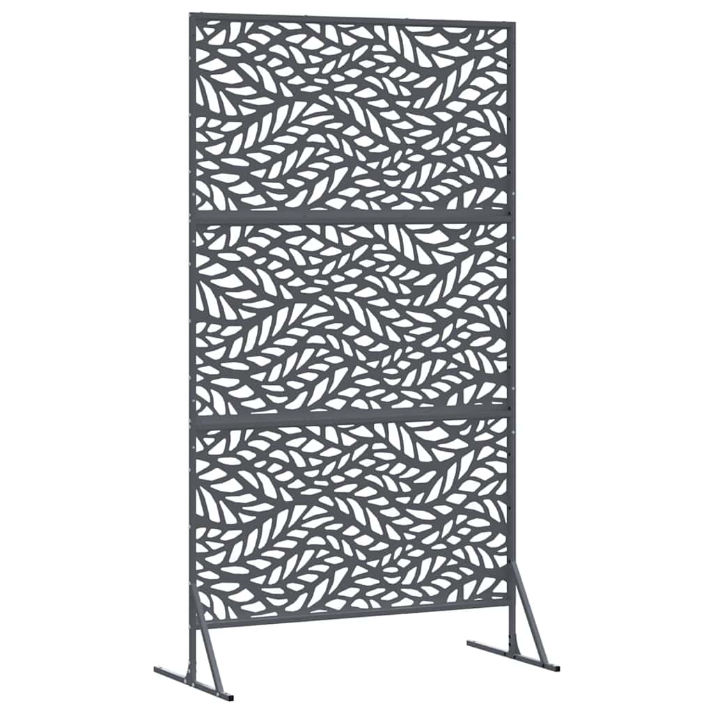vidaXL Sichtschutz Anthrazit 100 x 50 x 180 cm Stahl