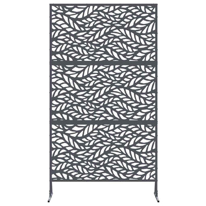 vidaXL Sichtschutz Anthrazit 100 x 50 x 180 cm Stahl