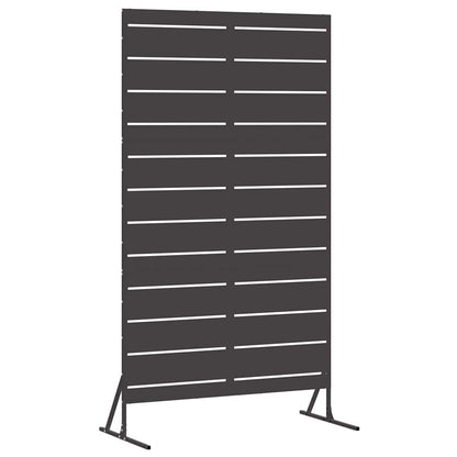 vidaXL Sichtschutz Schwarz 100 x 50 x 180 cm Stahl