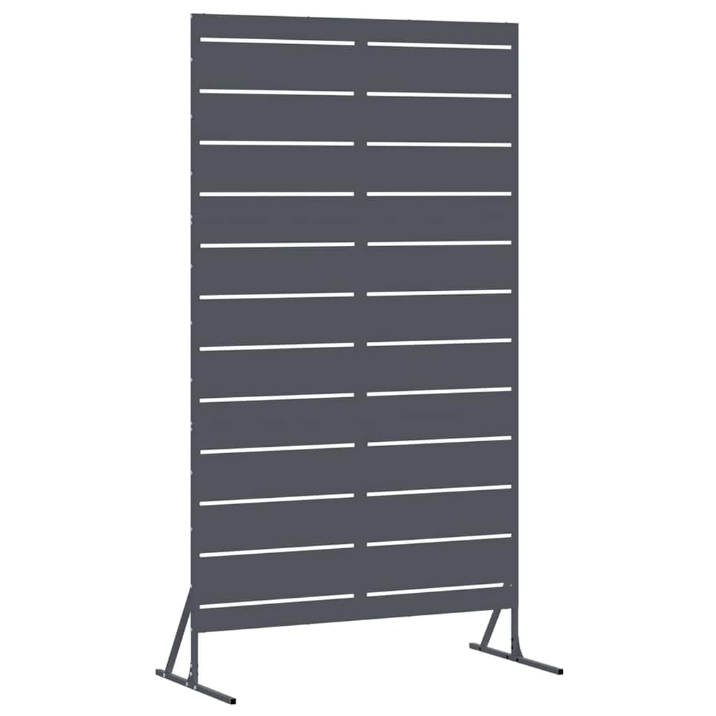 vidaXL Sichtschutz Anthrazit 100 x 50 x 180 cm Stahl