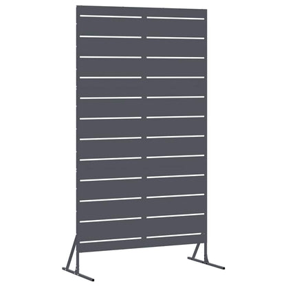 vidaXL Sichtschutz Anthrazit 100 x 50 x 180 cm Stahl