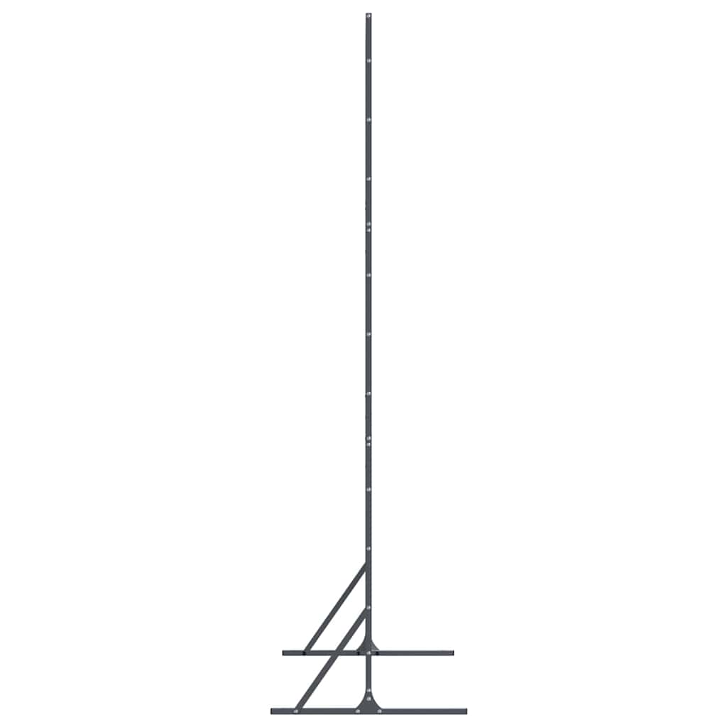 vidaXL Sichtschutz Anthrazit 100 x 50 x 180 cm Stahl
